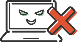 不審なサイトやメールを見ない