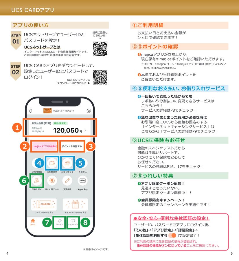 UCSカードmajica ゴールド ご利用ガイド